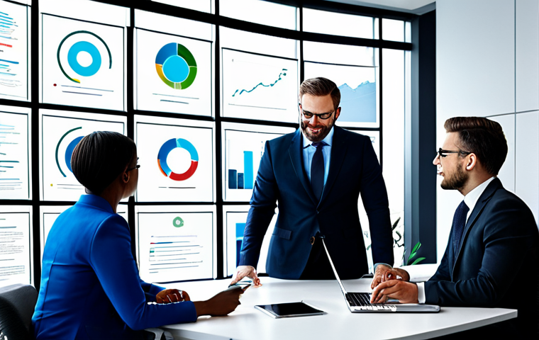 **
"A diverse group of policy analysts collaborating around a table, reviewing data visualizations on large screens, modern office setting, fully clothed in professional attire, safe for work, appropriate content, perfect anatomy, natural proportions, family-friendly, well-lit, high-resolution."
**